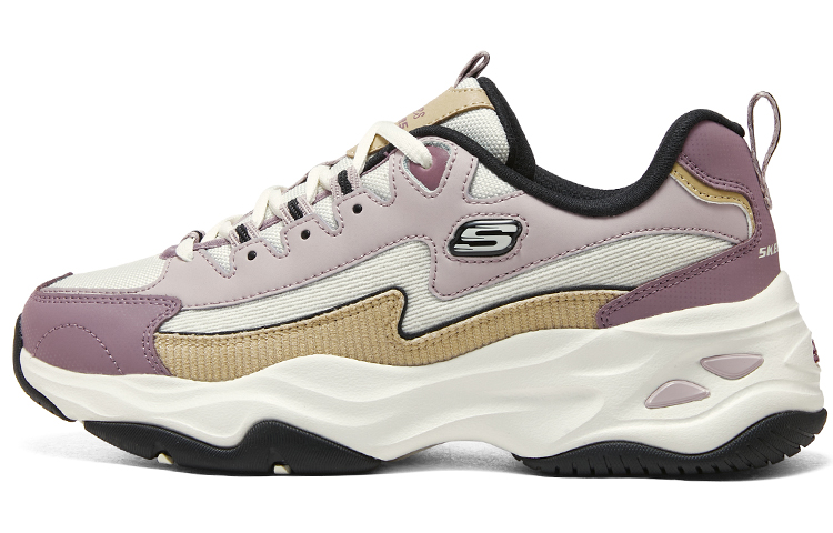 Skechers Dlites 1.0 'Mauve Yellow White' Women's