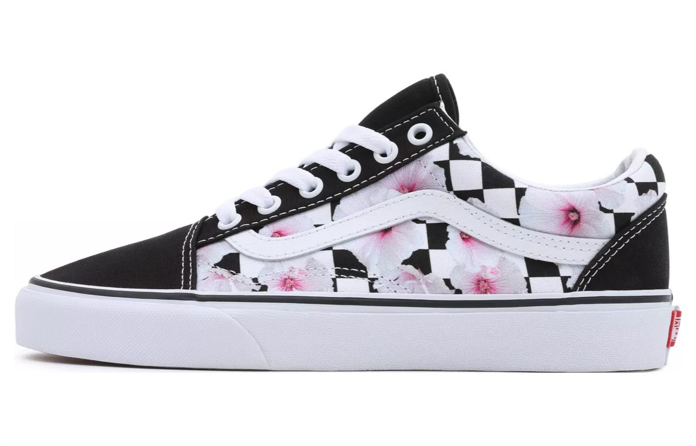 Vans Hibiscus Check Old Skool 'Black'