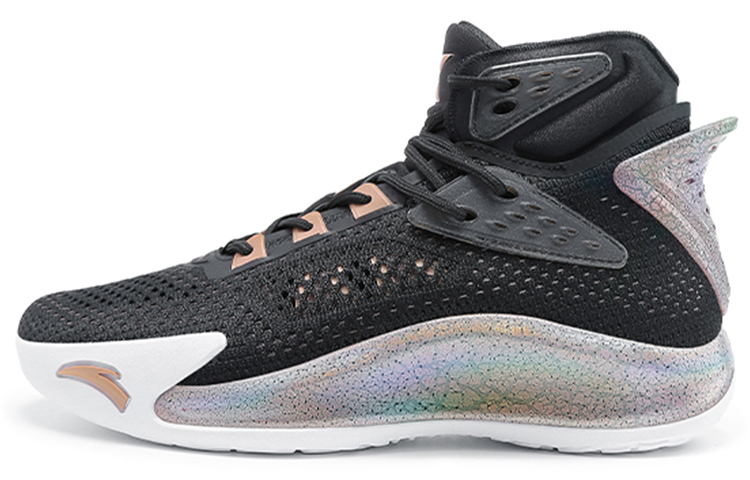Anta KT5 KT Have Fun High-Top Basketball Shoes Men's Black Gold