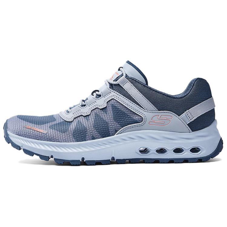 Skechers Go Walk Outdoor Durable Breathable Low-Top Hiking Shoes Women's Light Blue