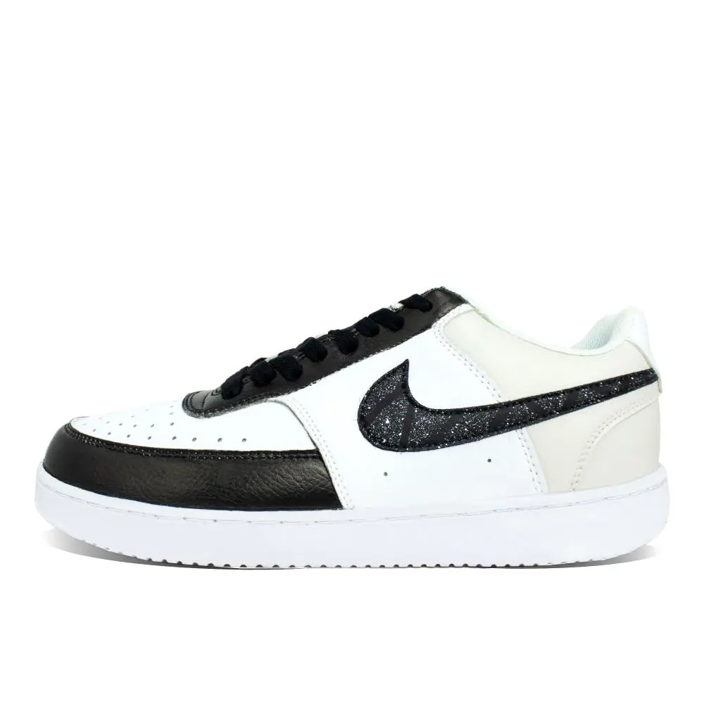 Nike Court Vision 1 Cushioning Low top Skateboard Shoes Unisex White Beige