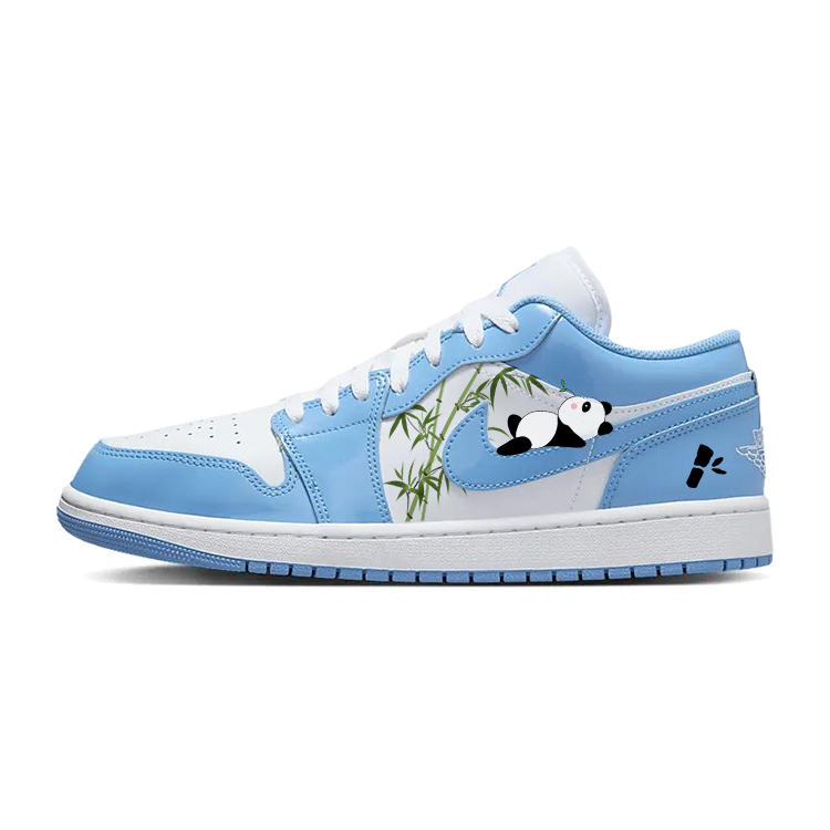 Jordan Air Jordan 1 Vintage Basketball Shoes Unisex Low Top White/Blue