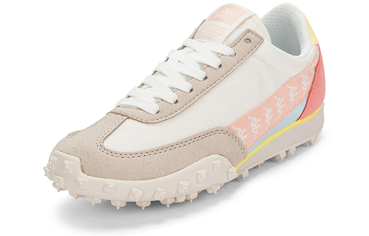 Kappa Low Top Casual Running Shoes Women's White Khaki Brown Pink Blue Yellow купить в интернет-магазине Yoocart с быстрой доставкой по России.