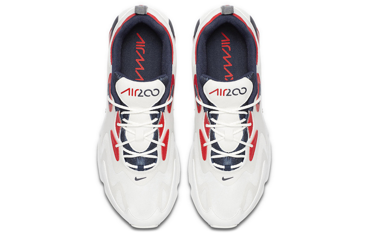 Nike Air Max 200 White Red Obsidian