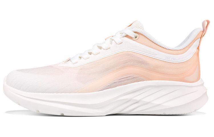 361° Cushioning, Breathable, Lightweight, Rebound Low Top Running Shoes Women's Pink Peach Color