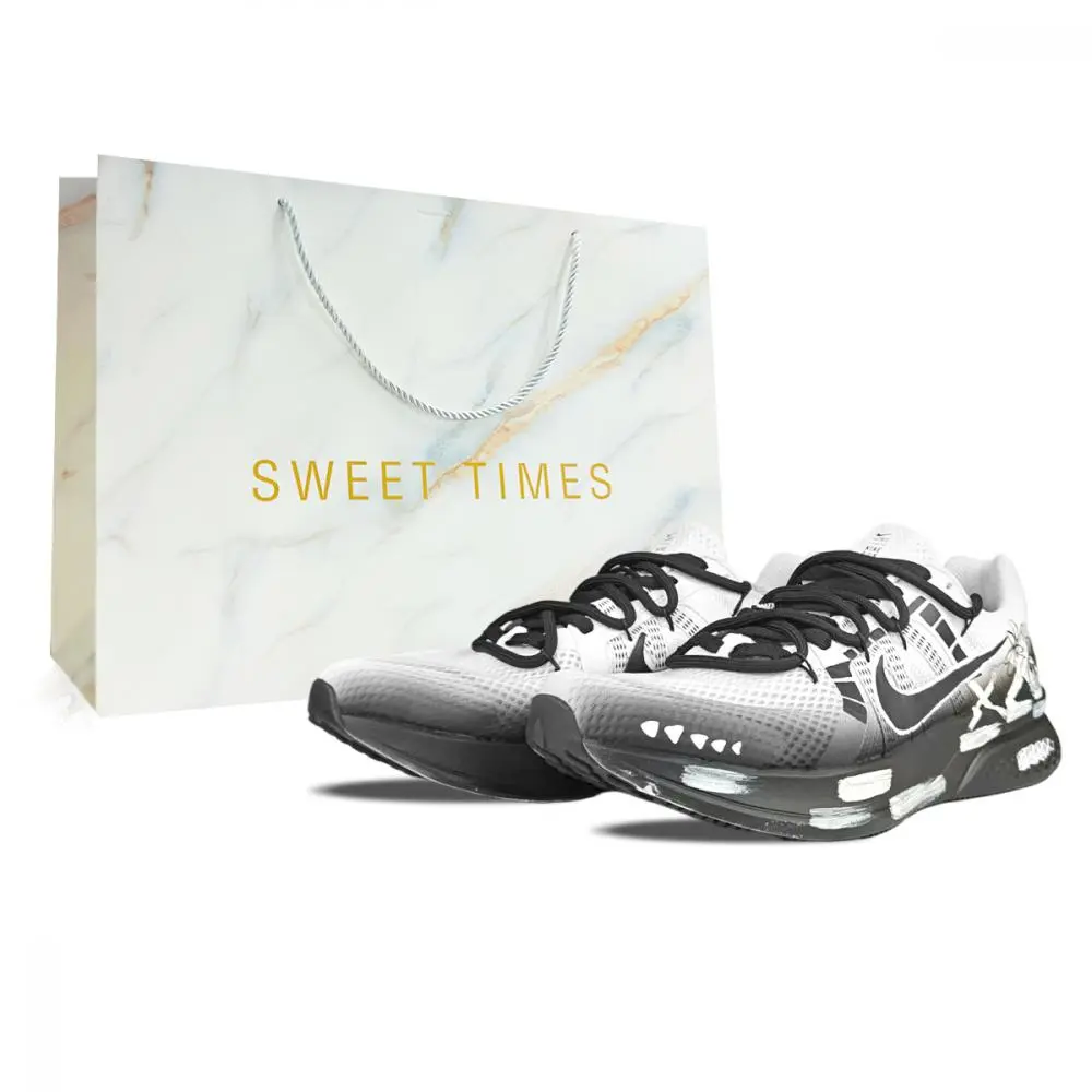 Nike Run Swift 2 Low top Running Shoes Men's Black White