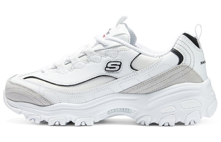 Skechers D'LITES 1.0 Anti-Slip And Wear-Resistant Support Lightweight Height Increasing Low-Top Chunky Sneakers