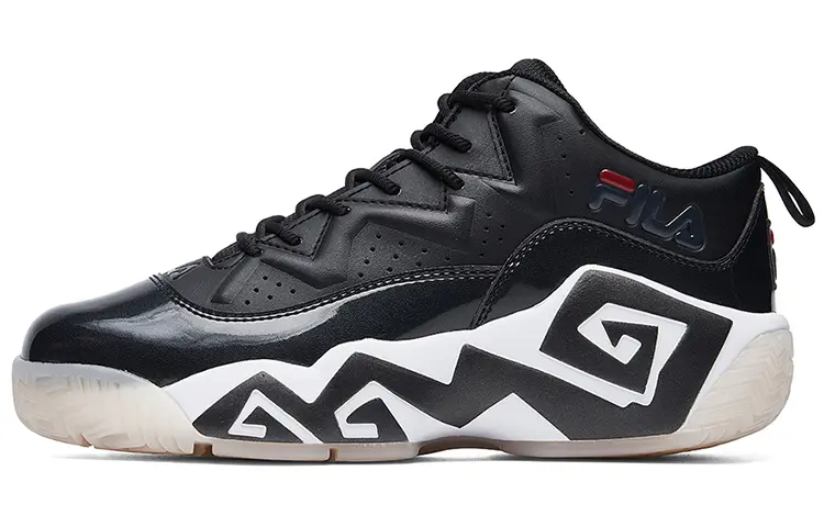 FILA MB1 Retro Basketball Shoes Black Women's