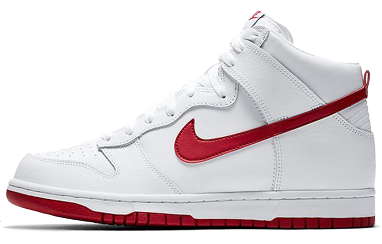 Nike Dunk High White Gym Red 2017