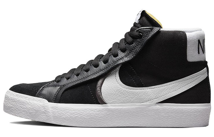 Nike Sb Zoom Blazer Mid Premium Plus Black White