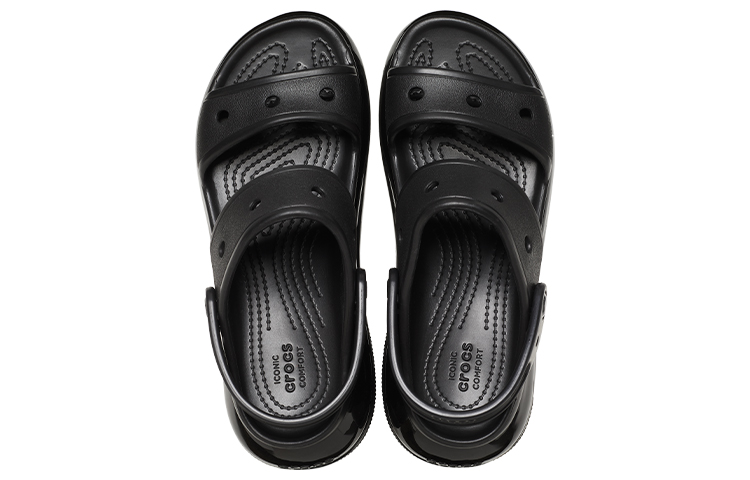 Crocs Mega Crush Sandal 'Black' купить в интернет-магазине Yoocart с быстрой доставкой по России.
