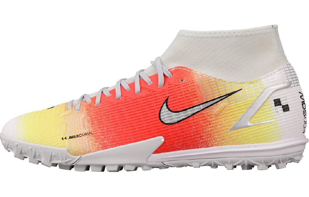 Nike Mercurial Superfly 8 Academy Mds Tf Turf 'Orange Yellow Silver'