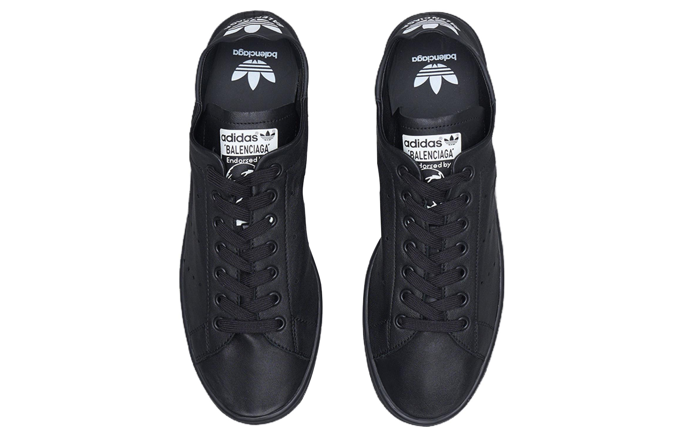 Balenciaga X Adidas Stan Smith Black Women's