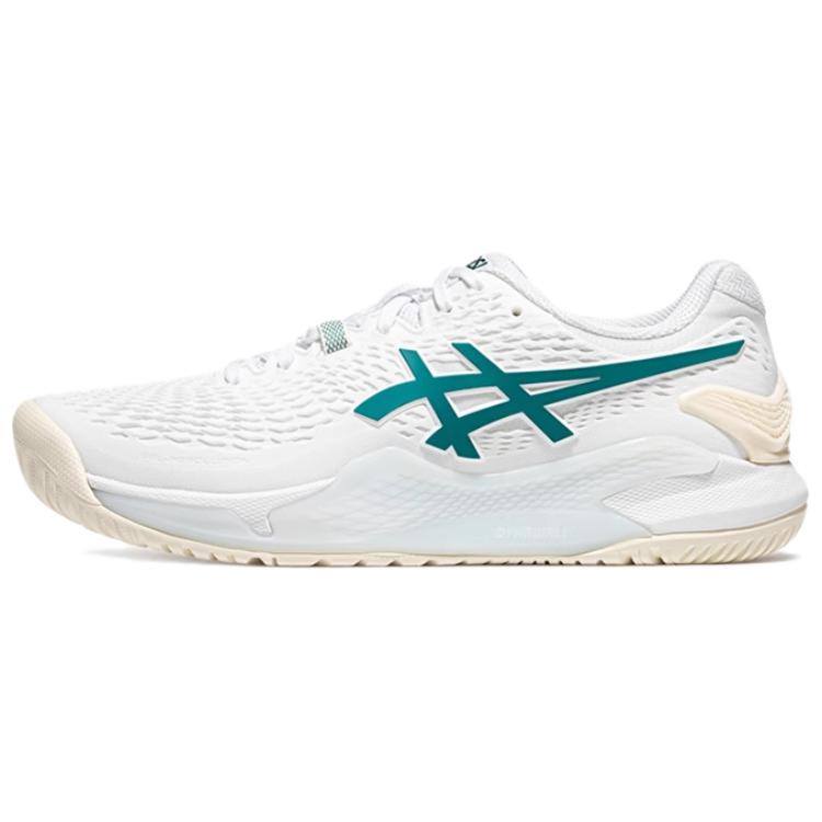 Asics Gel Resolution 9 White Pitch Green