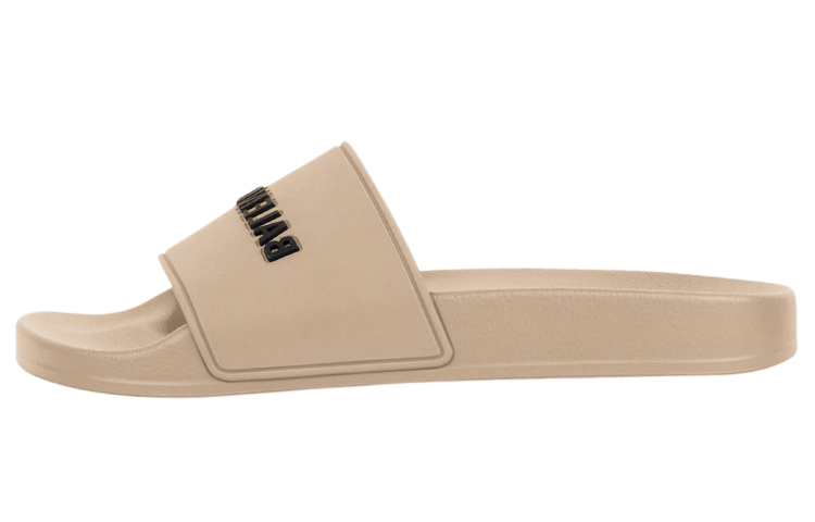 Balenciaga Logo Printed Pool Slides