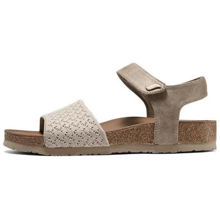 Skechers Modern Comfort Strap Sandals Women's Taupe