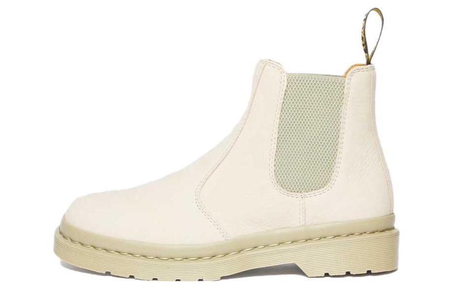 Dr. Martens 2976 Mono Milled Nubuck Leather Chelsea Boots 'Parchment Beige'