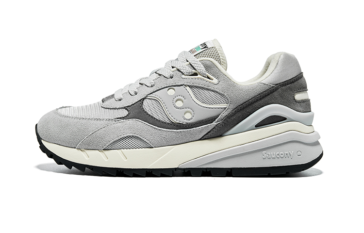 Saucony Shadow 6000 Low Top Casual Training City Commute Running Shoes Unisex Gray
