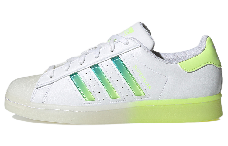 Adidas Originals Superstar 'White Yellow Green' Women's