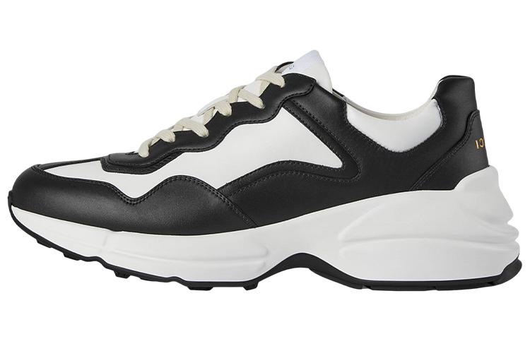 GUCCI Rhyton Sneakers White Black