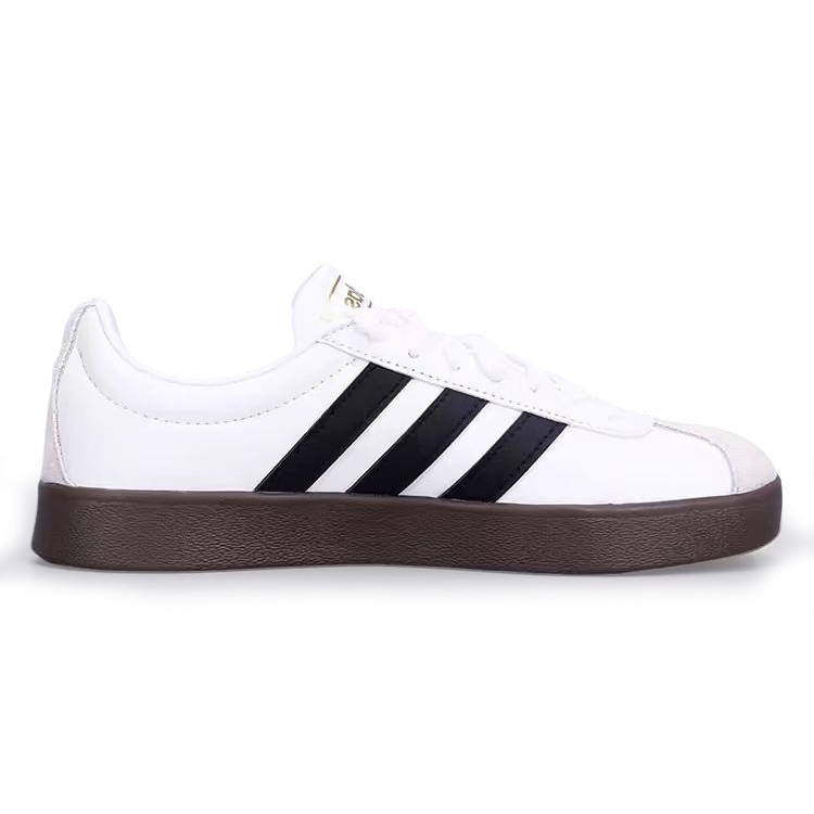Adidas Neo VL Court 2.0 Low Top Skateboard Shoes Unisex White