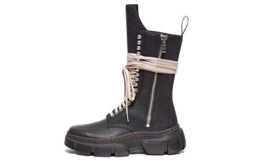 RICK OWENS x Dr.Martens Ankle Boots Women's Black