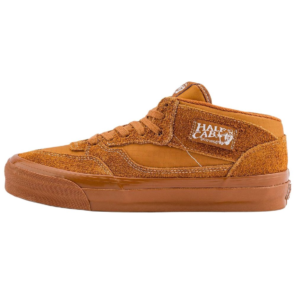 Half Cab Premium Vans 33 'Hairy Suede Pack Ginger Orange'