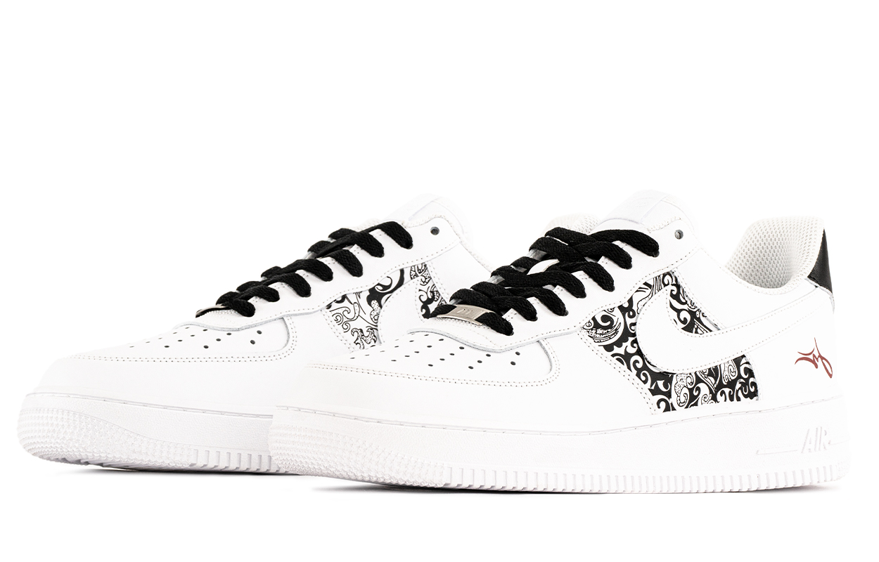 Nike Air Force 1 NikeAF1 Skateboard Shoes Men's Black White купить в интернет-магазине Yoocart с быстрой доставкой по России.