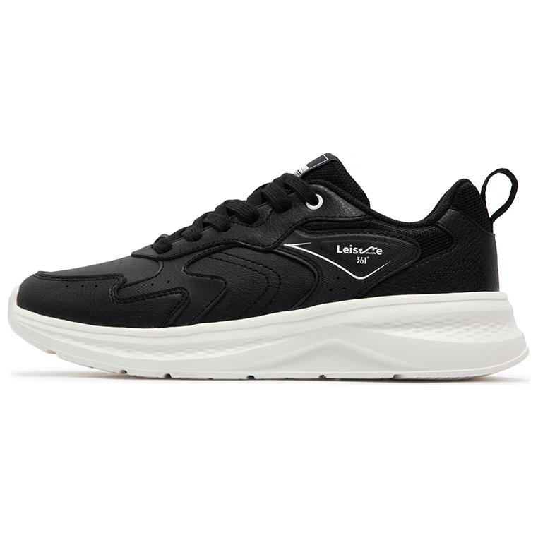 361° Cushioning Lightweight Low Top Casual Running Shoes Women's Black White