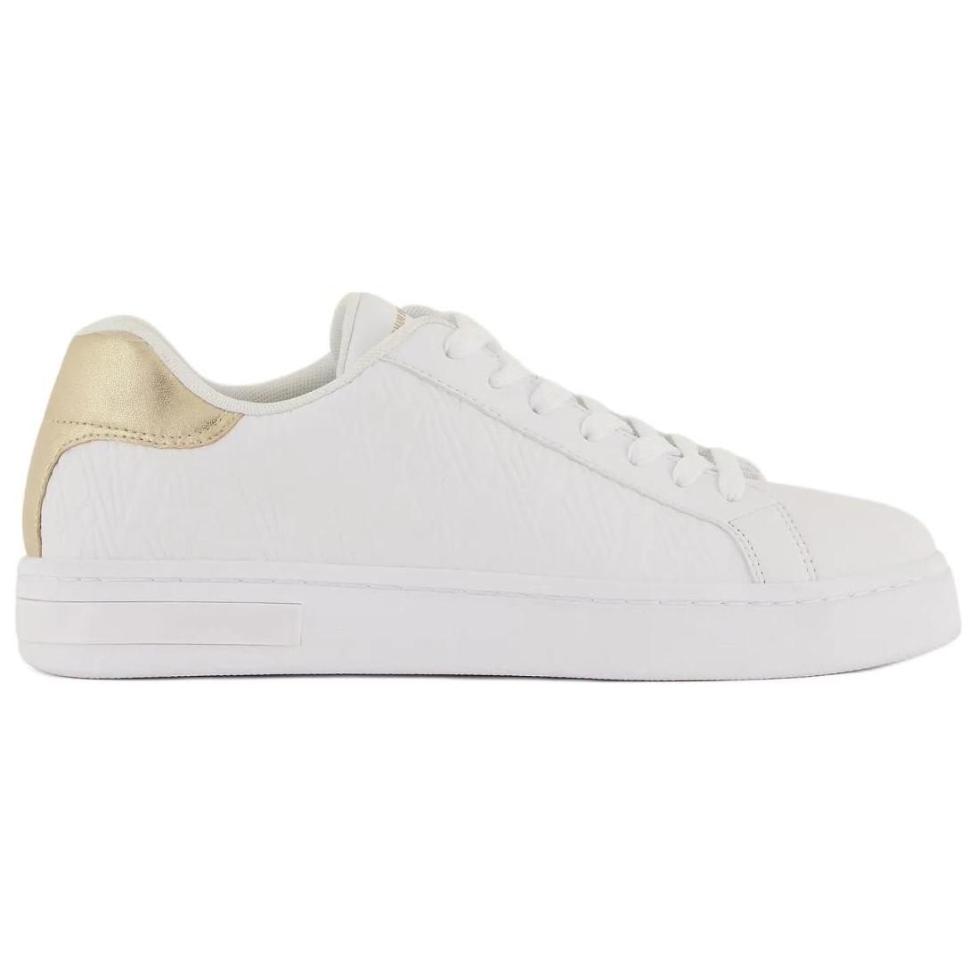ARMANI EXCHANGE Low top Skateboard Shoes Women's White