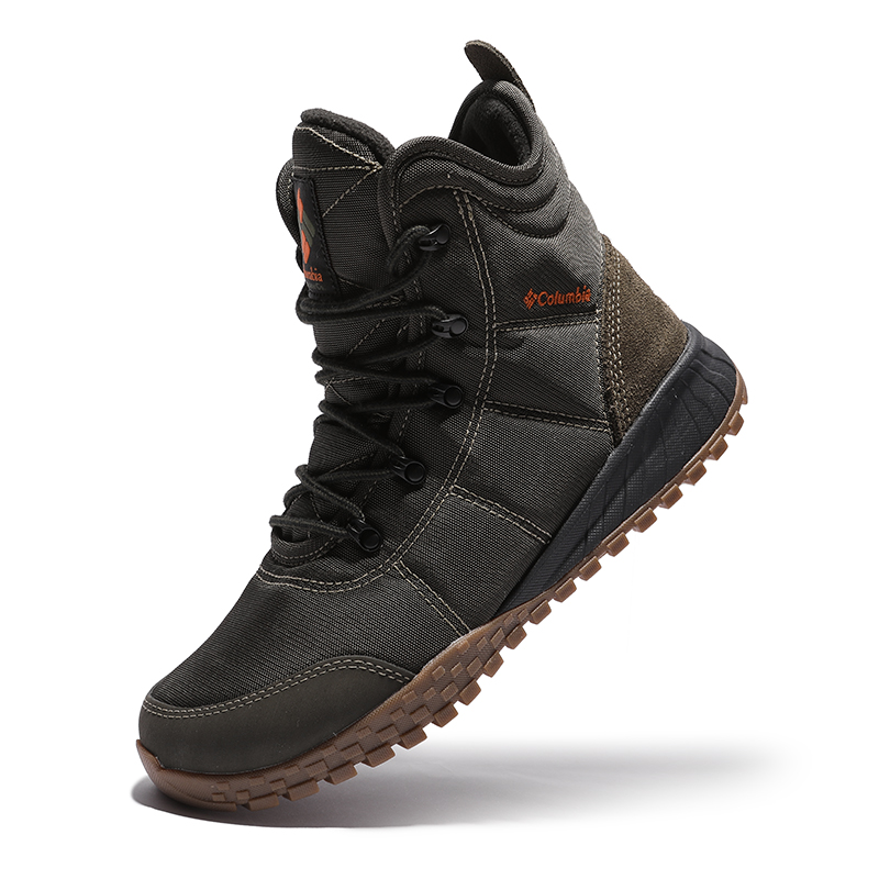 Columbia Outdoor Life Slip Resistant, Abrasion Resistant, Waterproof Support Mid top Hiking Shoes Men's Black купить в интернет-магазине Yoocart с быстрой доставкой по России.