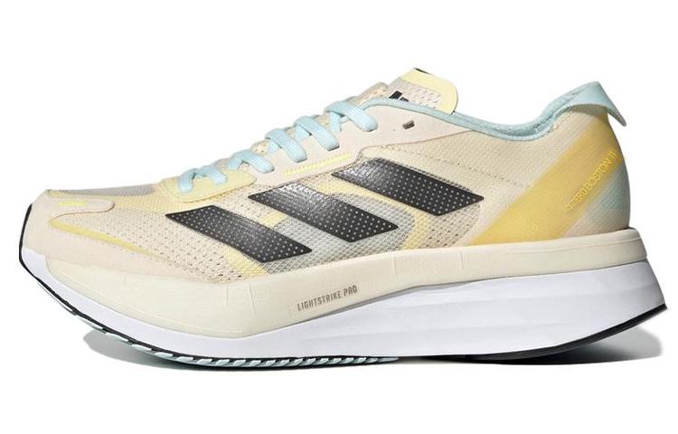 Adidas Adizero Boston 11 'Ecru Tint Night Metallic' Women's
