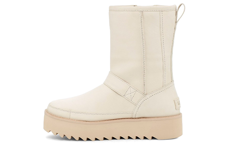UGG Classic Rebel Biker Short Boot 'Bone' Women's