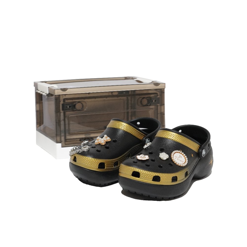 Crocs Classic Platform Clog Clogs Women's Black