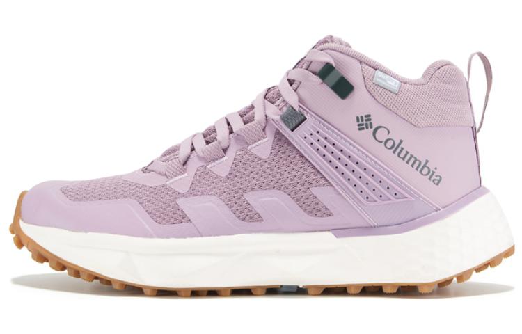 Columbia Cushioning, Wear Resistant Mid Top Hiking Shoes Women's Purple