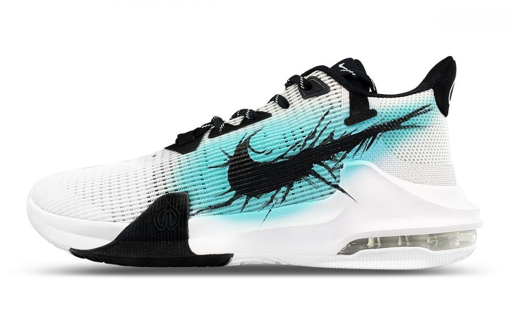 Nike Air Max Impact 3 Low-Top Basketball Shoes Men's Blue White