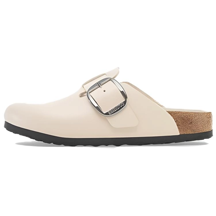 Birkenstock Boston EVA Abrasion Resistant Closed Toe Slippers Women's White Mother Of Pearl