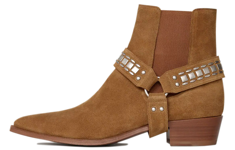 CELINE Ankle Boots Men Tortoiseshell