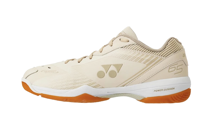 YONEX 65 3 Low-Top Badminton Shoes Unisex Ecru