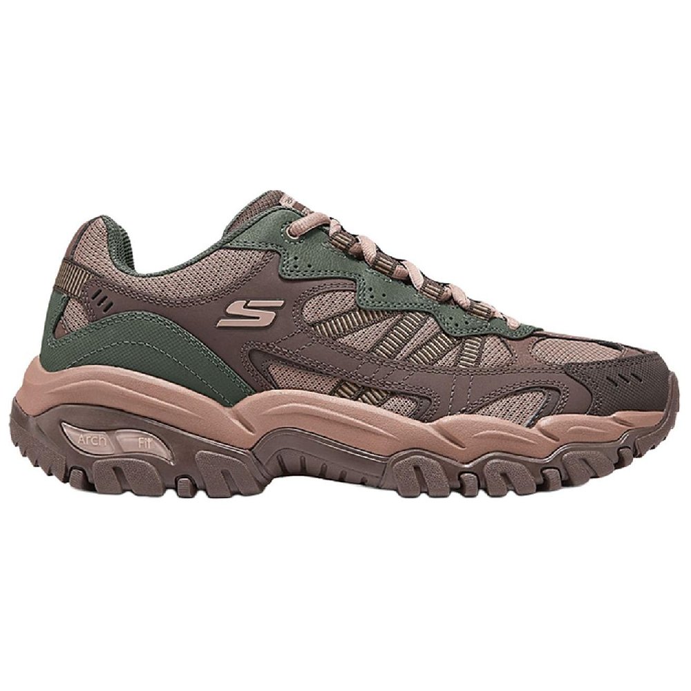 Skechers OUTDOOR MENS Low Top Hiking Shoes Men's Brown