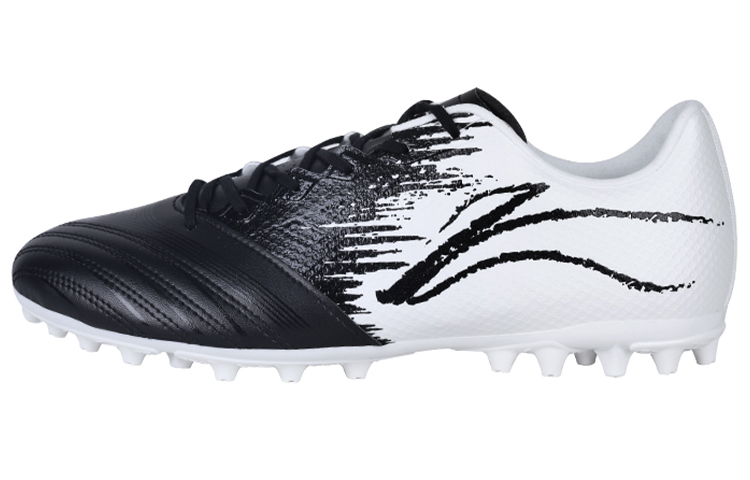 LINING Soccer Shoes Men Low-Top Standard White/Black