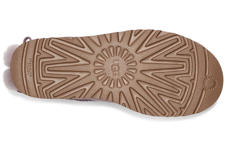 UGG Mini Bailey Bow Pom 'Taupe Purple' Women's купить в интернет-магазине Yoocart с быстрой доставкой по России.