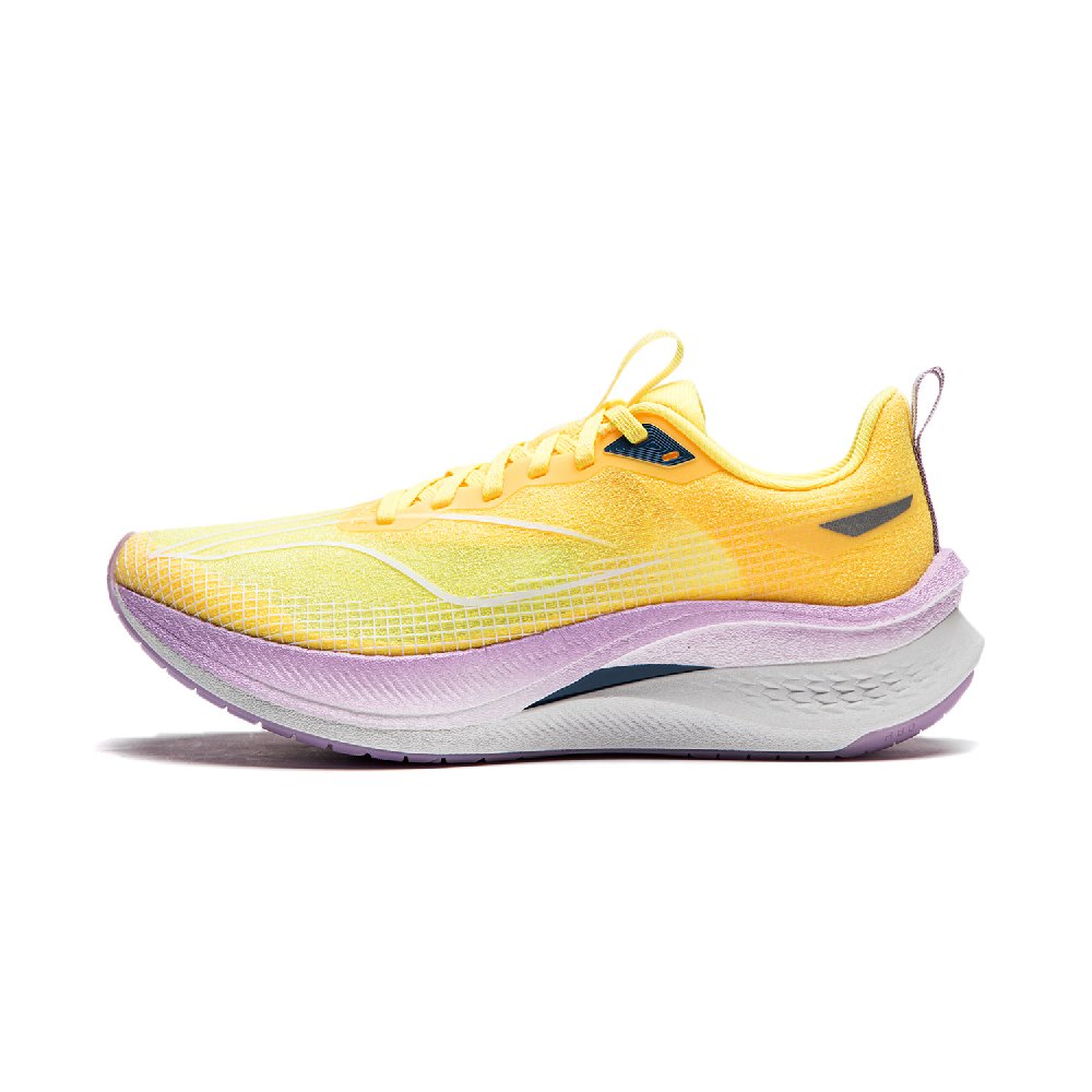 LiNing Red Hare 7 Pro 䨻 Supportive And Elastic Low-Top Running Shoes Women's Neon Yellow Canary