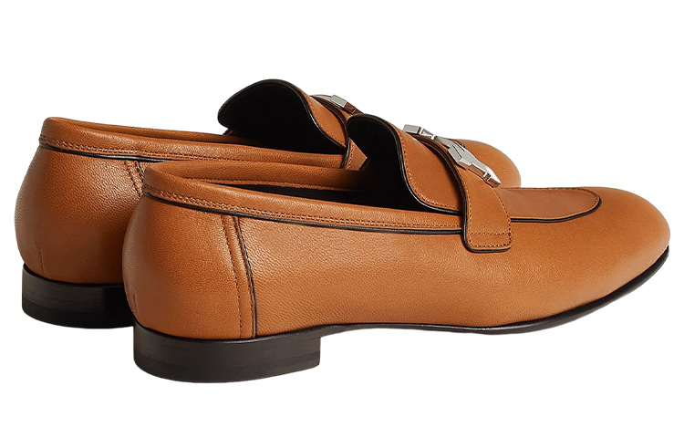 HERMES Paris Casual Single Shoes Women's Brown купить в интернет-магазине Yoocart с быстрой доставкой по России.