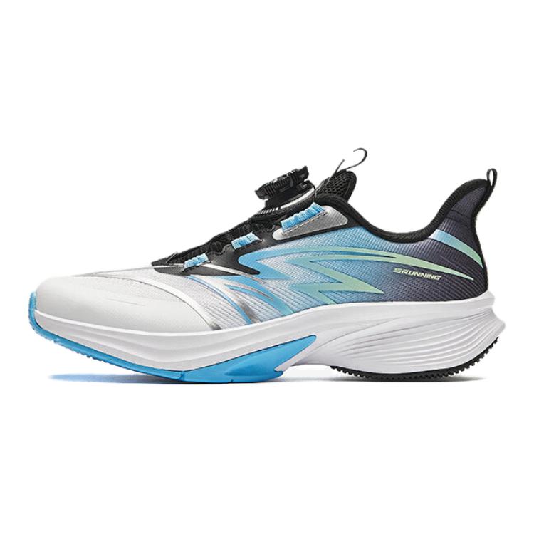 Antakids Lurid Wave Anti Slip Wear Resistant Low Top Kids' Running Shoes Blue