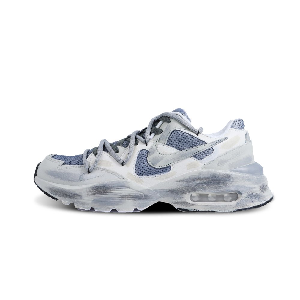 Nike Air Max Fusion Abrasion Resistant Low Top Running Shoes Men's Gray