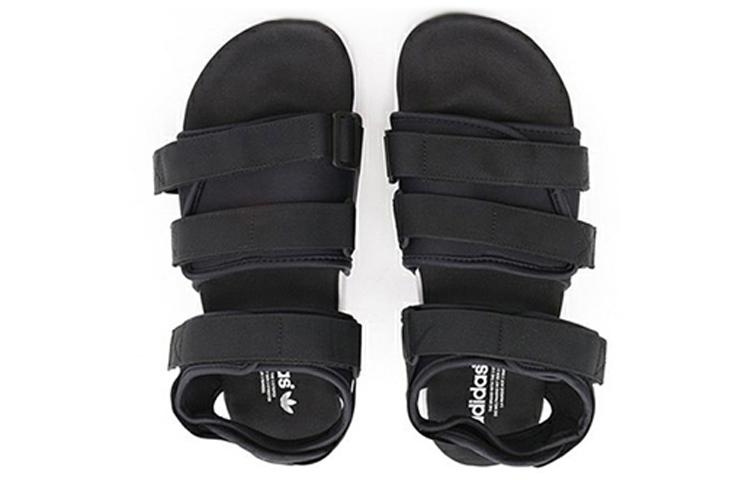 Adidas Adilette Sandal Beach Sports White Sandals 'Black White' Women's купить в интернет-магазине Yoocart с быстрой доставкой по России.