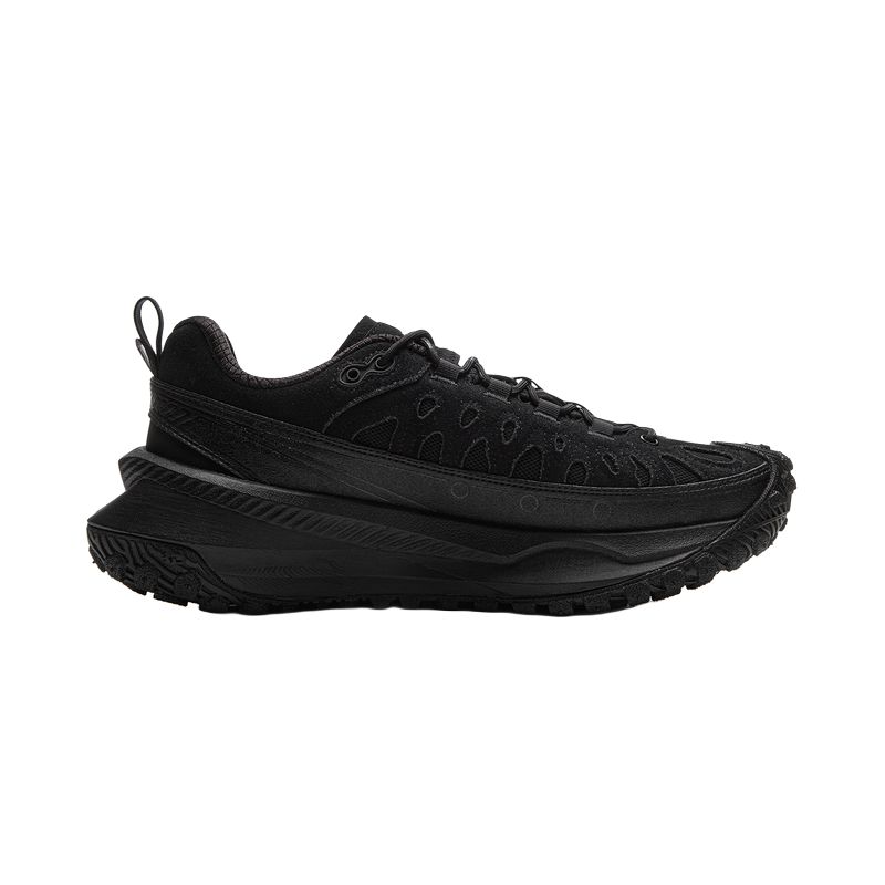 LiNing Breathable Cushioning Coverage Low top Casual Shoes Unisex Black