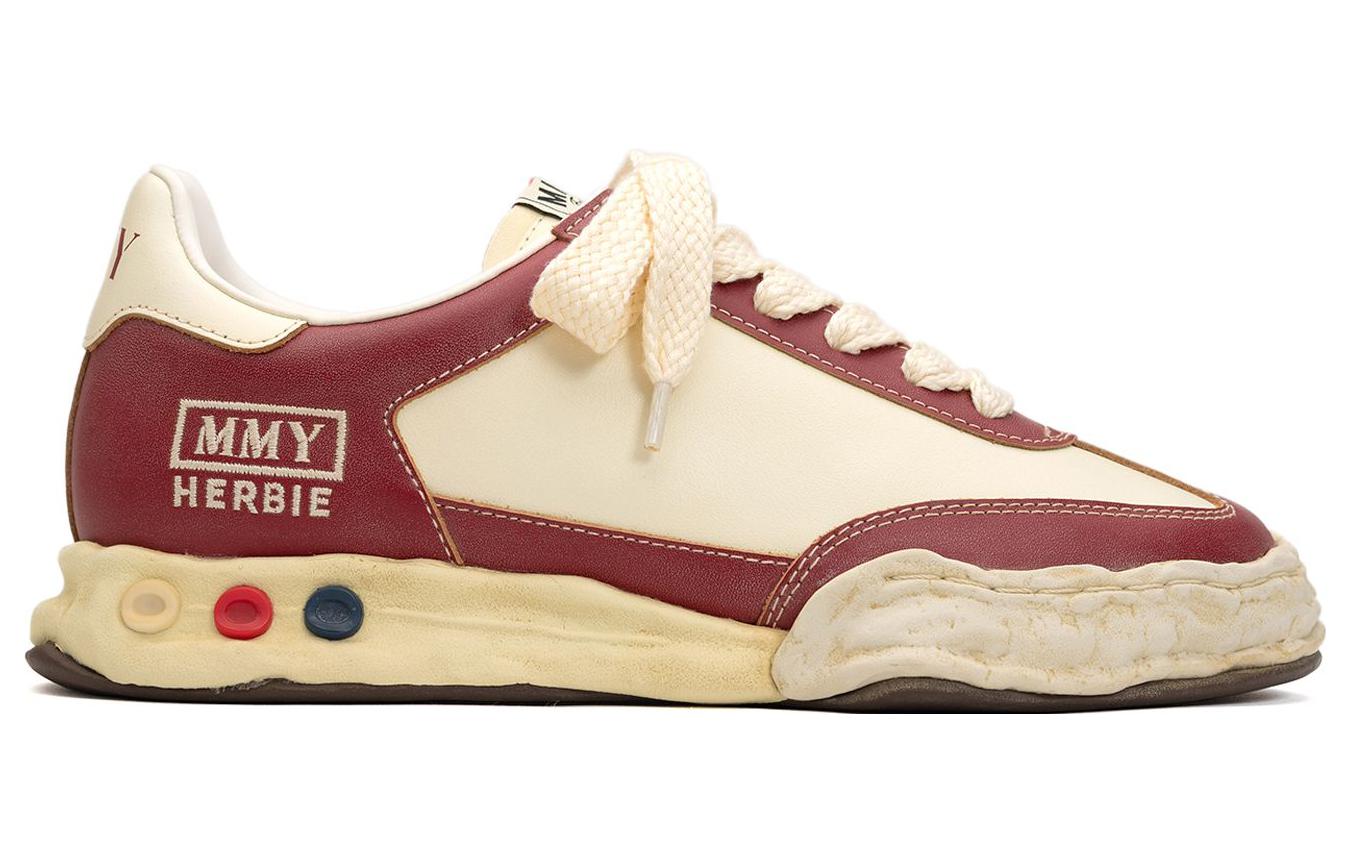 Maison MIHARA YASUHIRO Herbie Og Sole Leather Sneakers купить в интернет-магазине Yoocart с быстрой доставкой по России.
