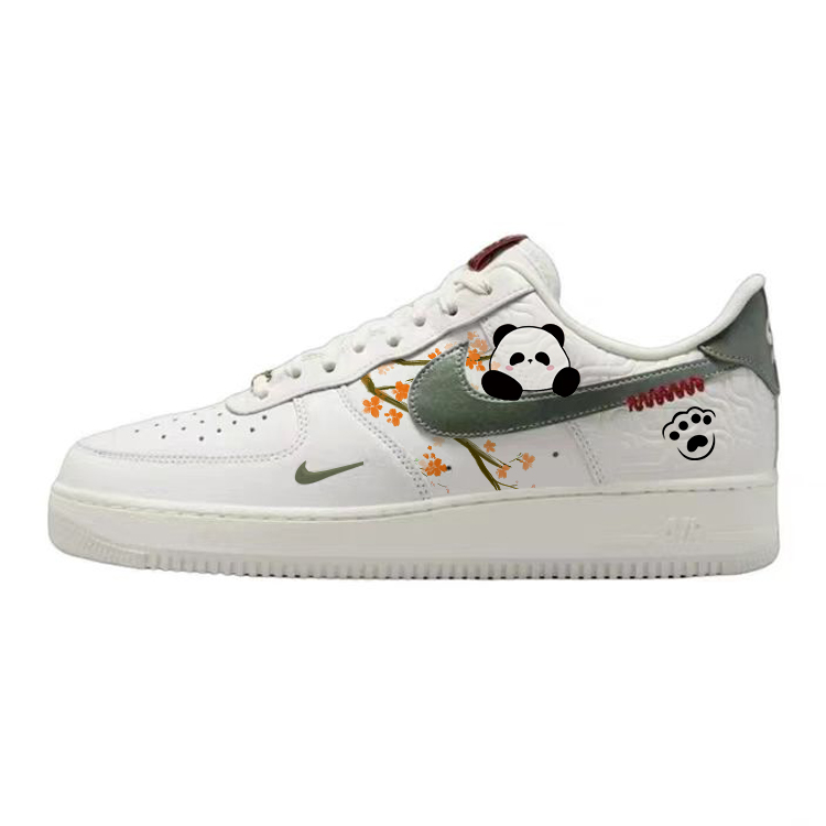 Nike Air Force 1 Anti-Slip Wear-Resistant Low-Top Skateboard Shoes Unisex White